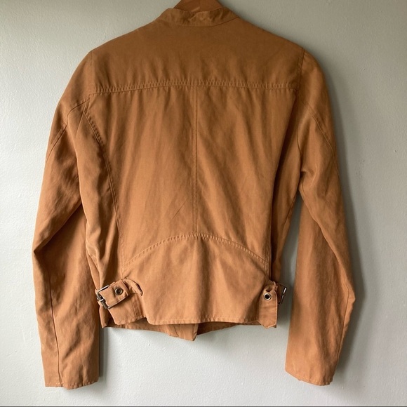 Staccato Brown Bomber Jacket Size Small - Picture 4 of 4